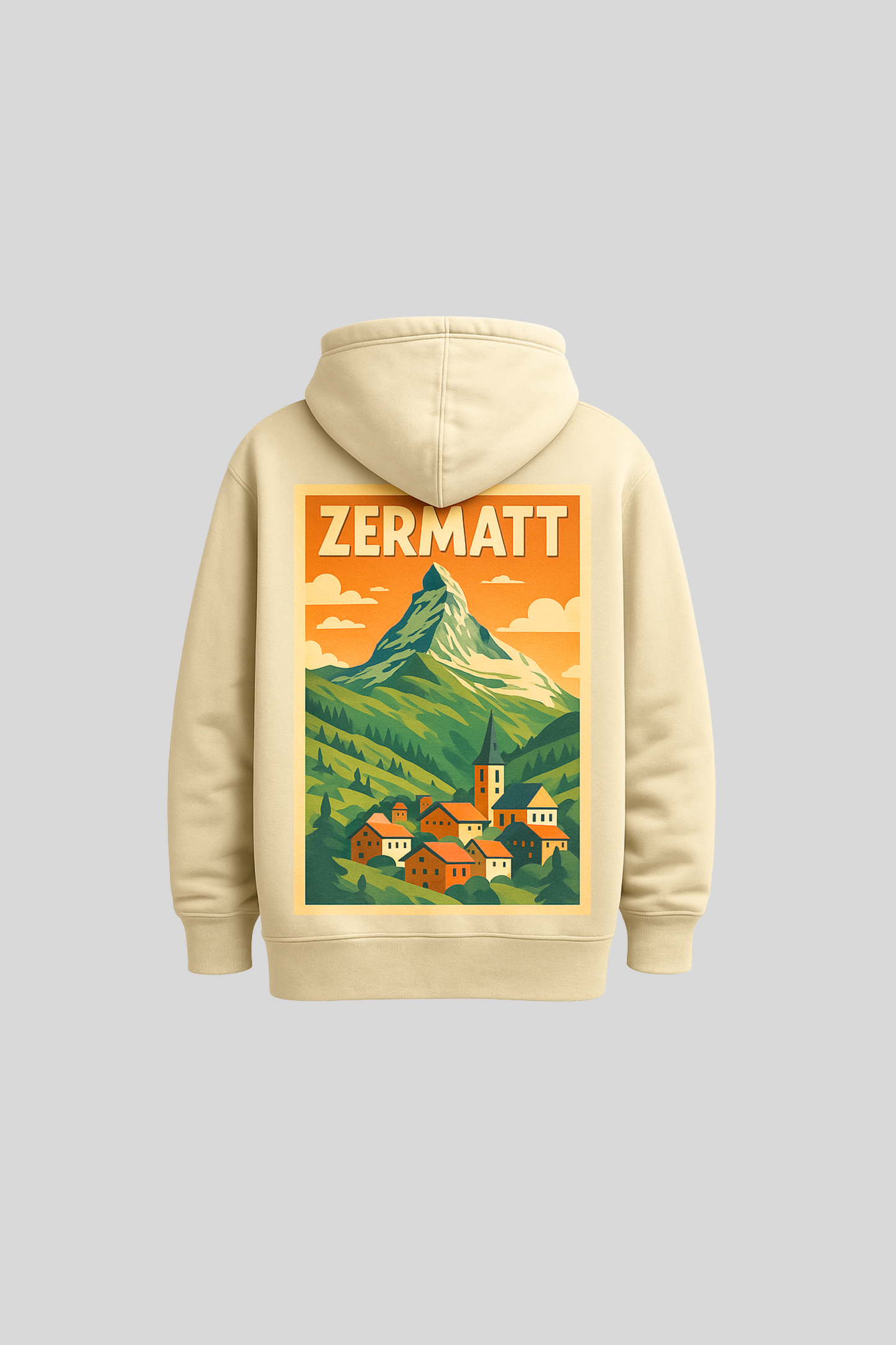 ZermattLovers Vintage Hoddie