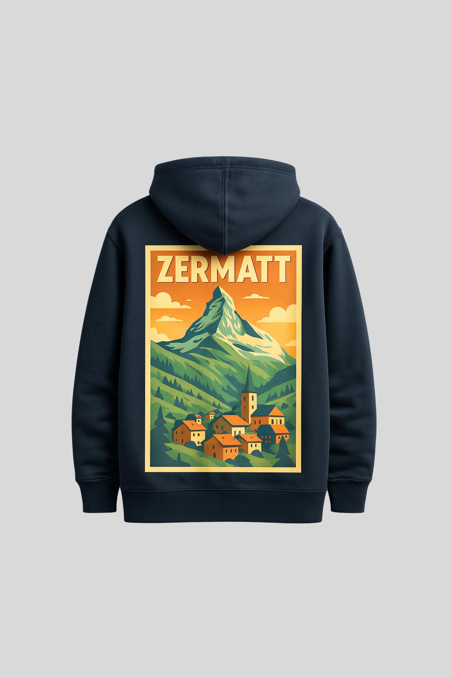ZermattLovers Vintage Hoddie